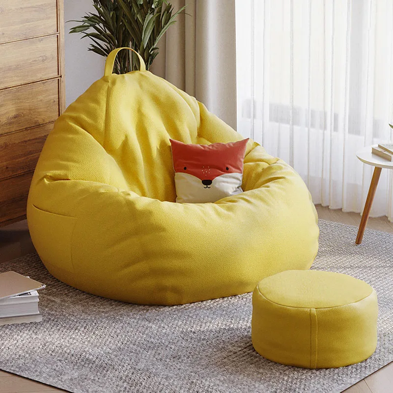 

Filling Stuffing Lazy Sofa Japanese Expanding Cloud Relaxing Bean Bag Foot Stool Salas Y Sofas Muebles Sofa Set Furniture