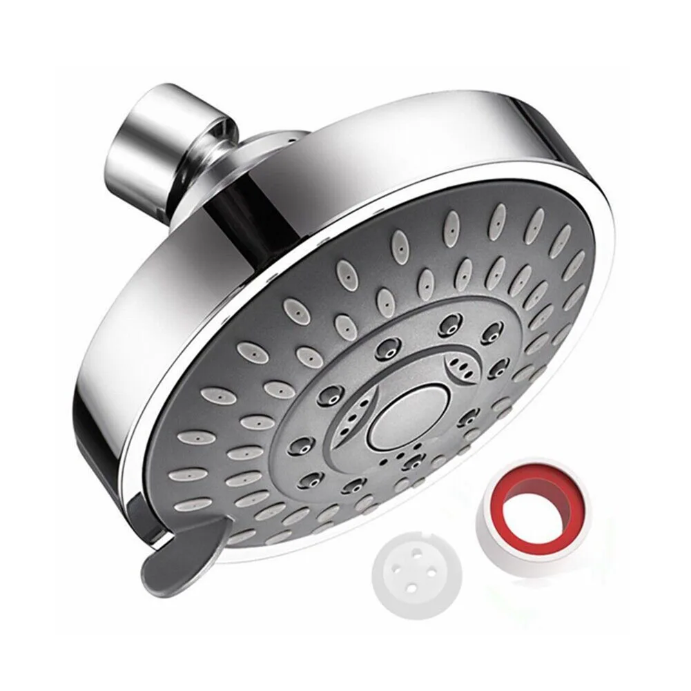 

Accessories Shower Head 1PCS 4-inch Adjustable Concealed Five-Speed G1/2'' Replacement Rotatable High Quality