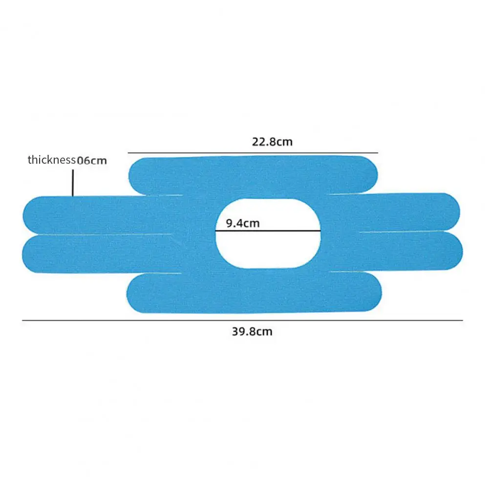Кинезиологическая лента предварительно вырезанная повязка для поддержки колена