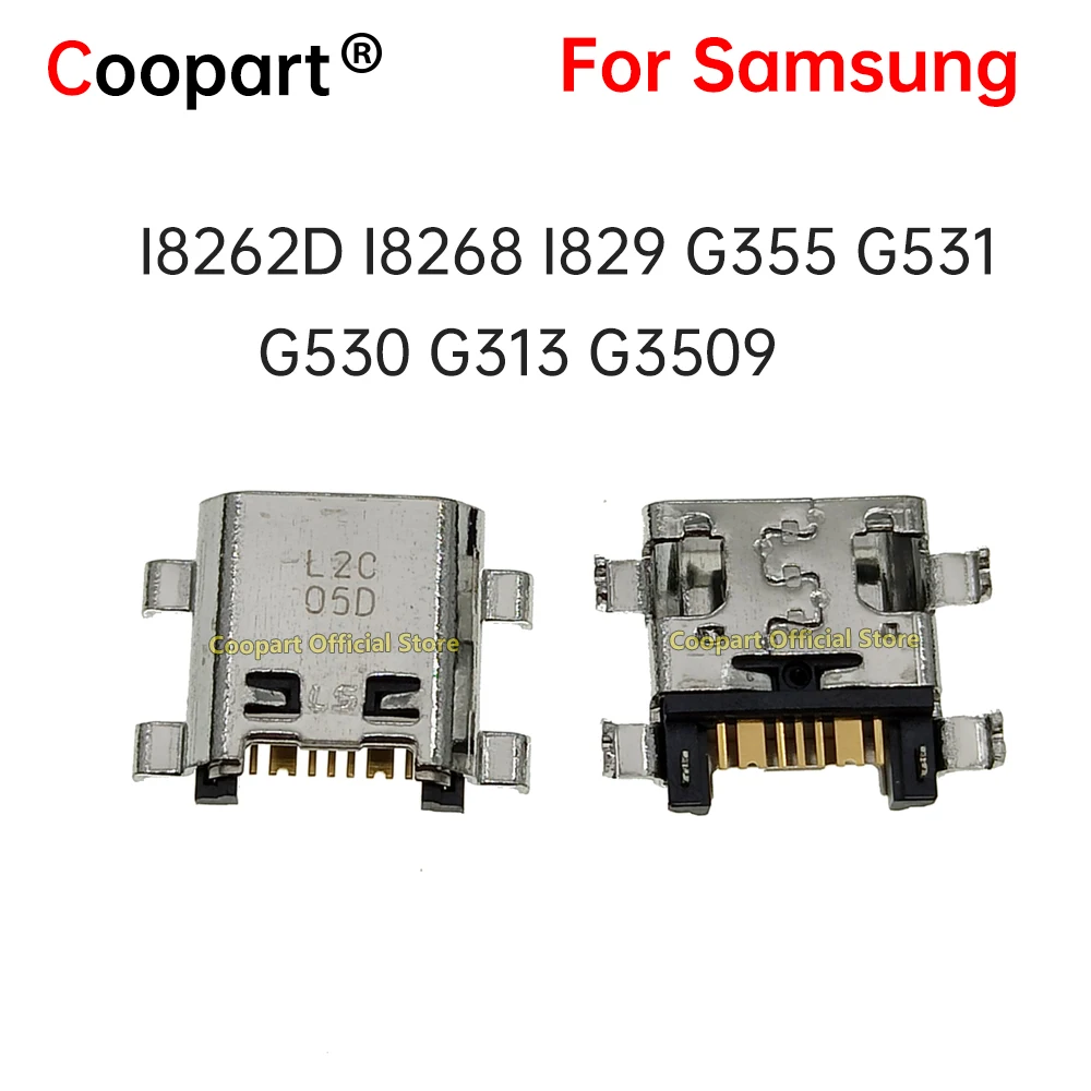 5 шт. микро-USB 7-контактный разъем для Samsung I8262D I8268 I829 G355 G531 G530 G313 G3509 зарядный порт задний разъем зарядный порт
