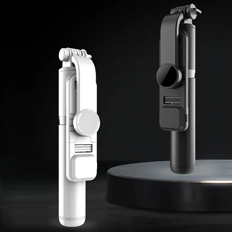 Фото Палка для селфи Xiaomi 1 м с беспроводным Bluetooth светодиодным заполняющим светом, расширенный штатив с дистанционным затвором для мобильного телефона Android IOS №4