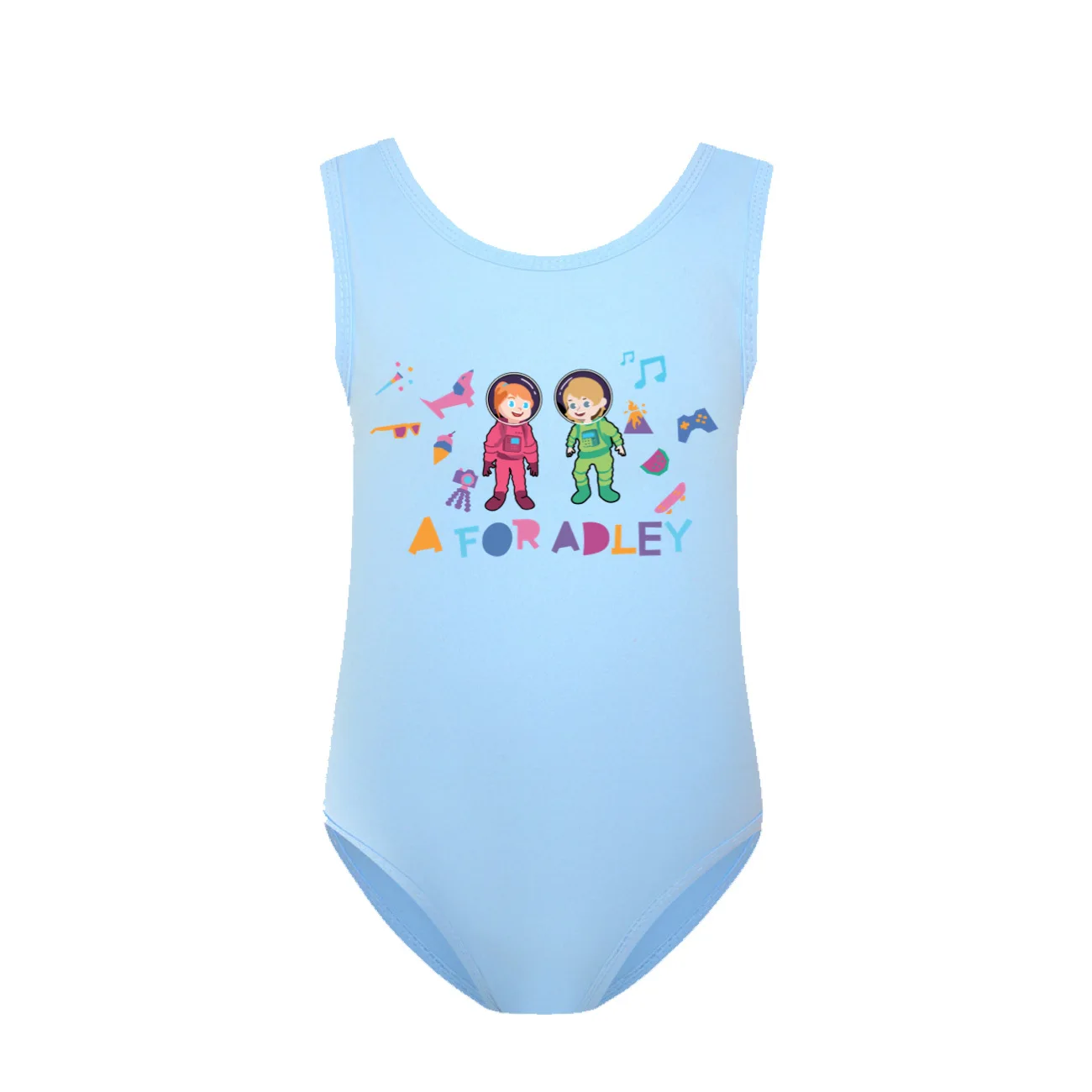 Детский слитный купальник A для ADLEY пляжная одежда с шапкой комплект из 2