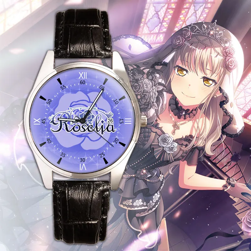 

Аниме челка мечта! Roselia poppin вечерние последневное свечение Morfonica Pastel * палитры RAISE A SUILEN Hello,HappyWorld! Кварцевые часы в подарок