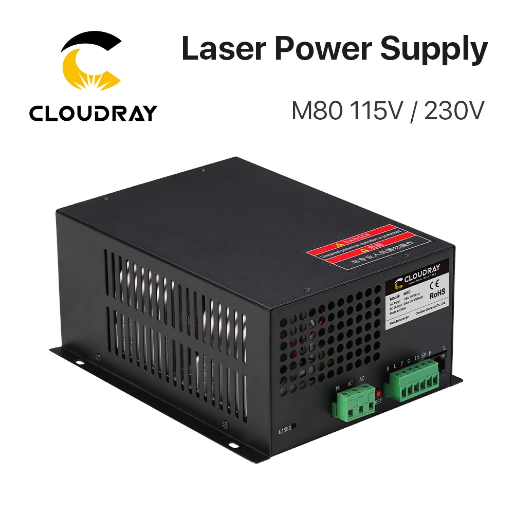 Cloudray 80W CO2 Laser Power Supply for CO2 Laser Engraving Cutting Machine M80 category
