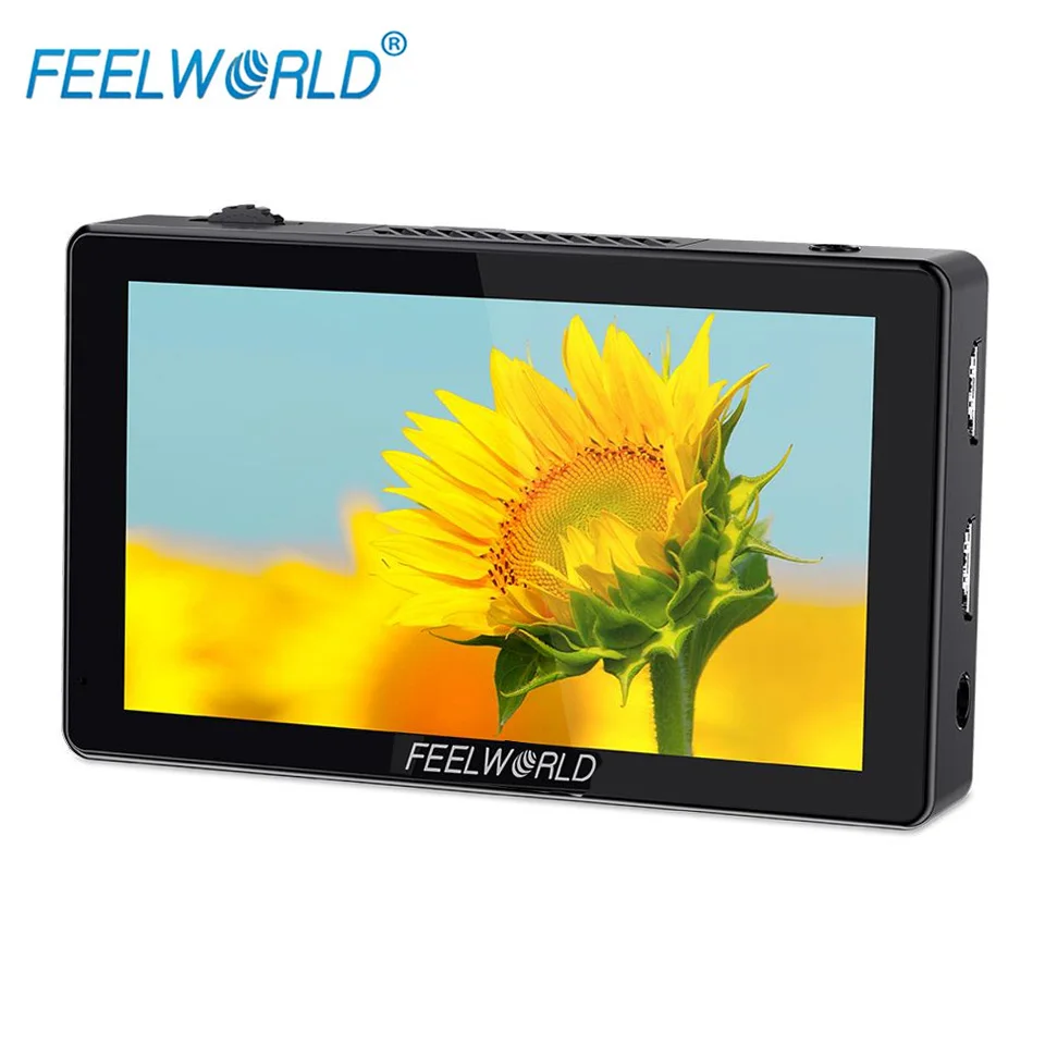 Фото Монитор для камеры FEELWORLD LUT5, 5,5 дюйма, 3000 nit 4K HDMI, вход, сенсорный экран №1