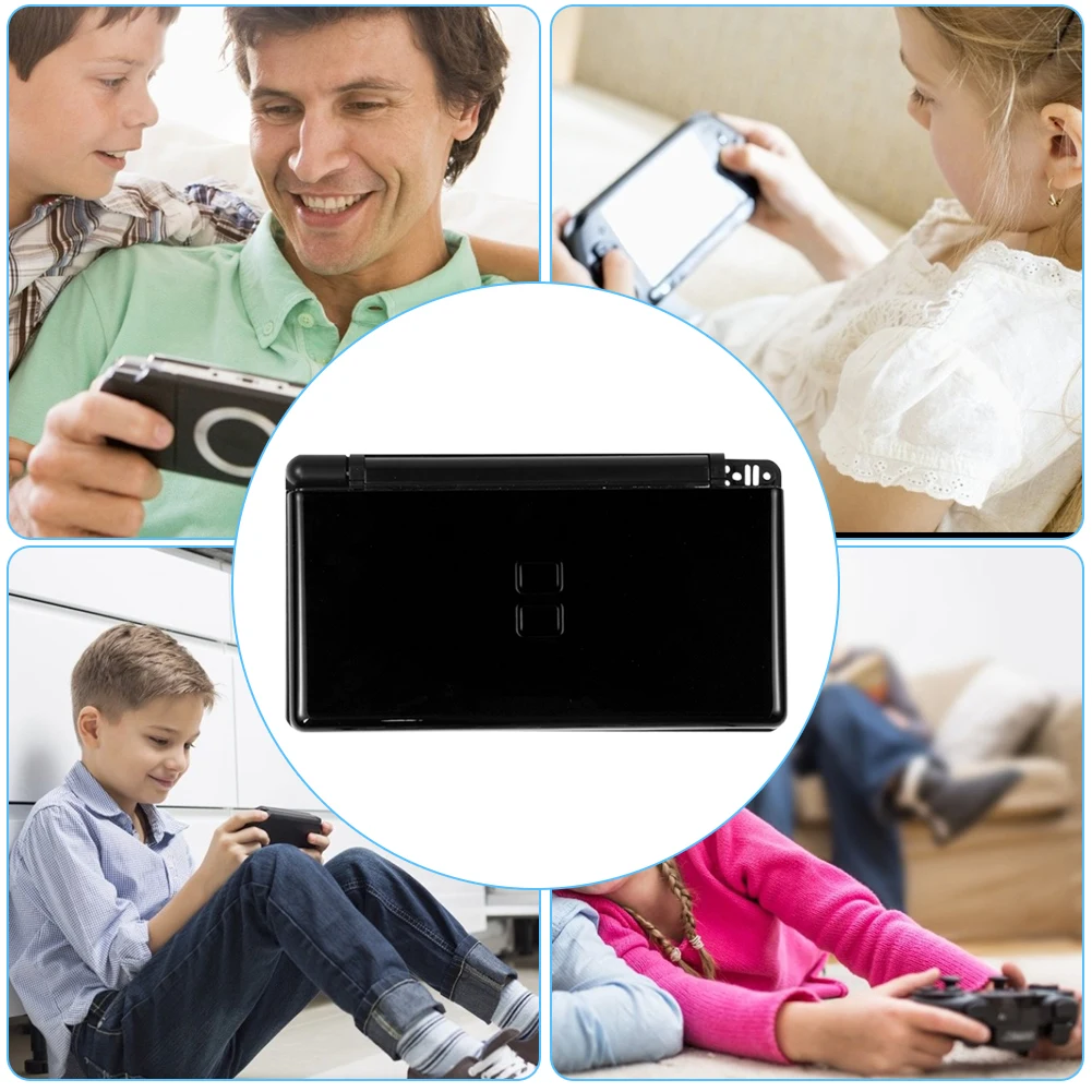 

Чехол для корпуса, Сменные аксессуары, защитный чехол для игровой консоли с кнопкой и винтом, простая установка для NDSL