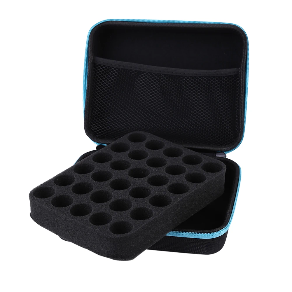 Essential Oil Case 30 Bottles 5ML10ML 15ML Perfume Box Travel Portable Carrying Holder Nail Polish Storage Bag | Дом и сад