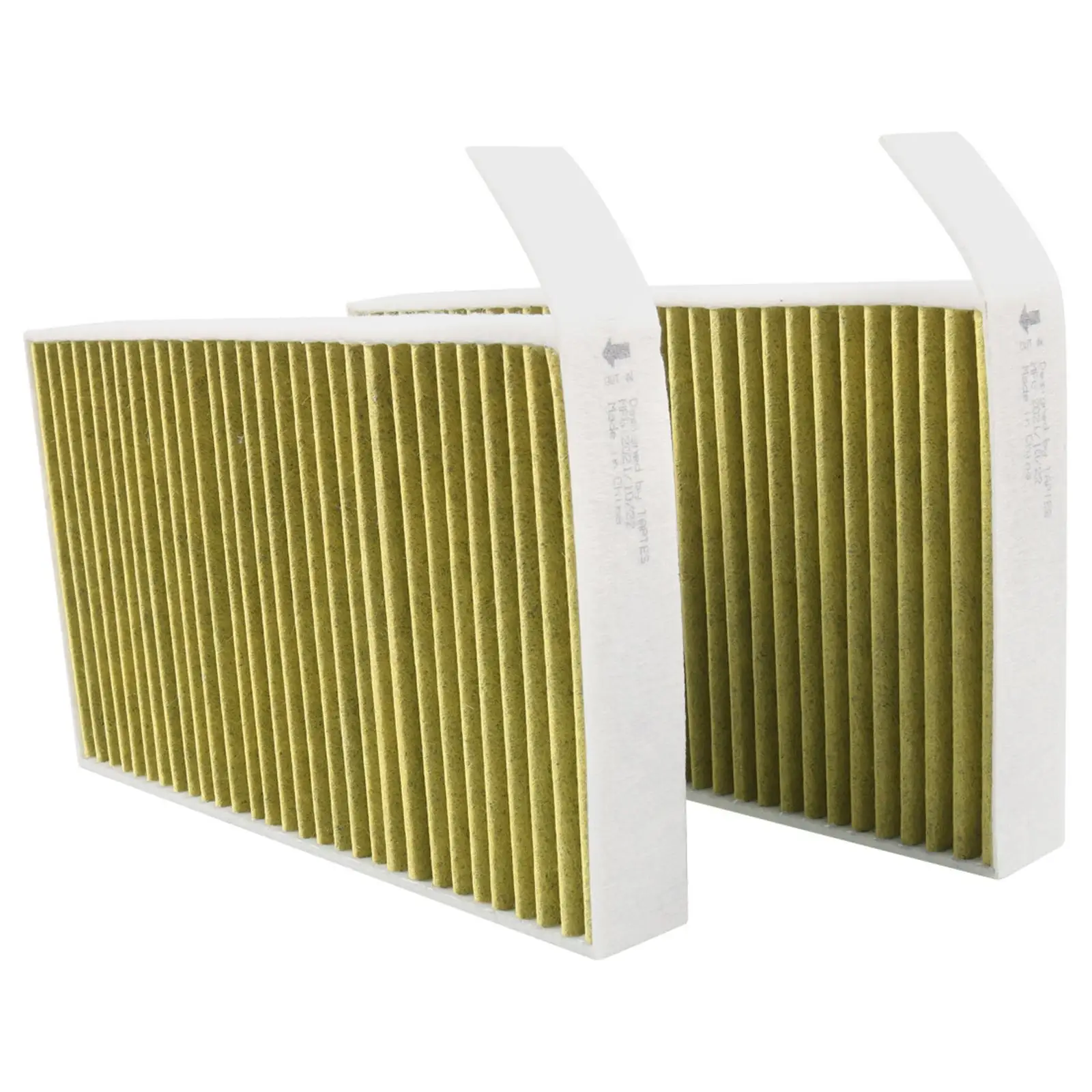 

2 Pieces Carbon Air Filter Activated Carbon Automobile Parts Cabin Filter Assembly for Tesla Model 3 2017-2021 1107681-00-A