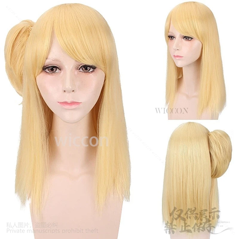 Люси Хартфилия аниме Fairry Tail 100-летний квест косплей костюм блондинка парик