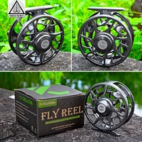 wh 31 bb fly fishing wheel 57 79 910 wt fly fishing reel cnc machine cut large arbor die casting aluminum fly reel