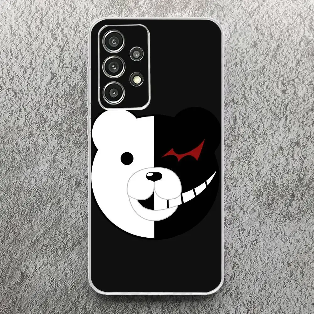 Фото Чехол для телефона Mystery D-Danganronpa M-Monokuma, прозрачный мягкий чехол для Samsung S25, S24, S21, S22, S23, S30, Ultra, S20, Plus. №5