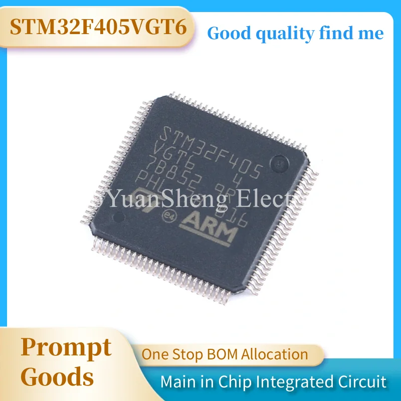 

STM32F405RGT6 STM32F405VGT6 STM32F405ZGT6 100% Новый оригинальный MCU IC