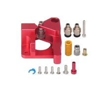 3d printer accessories cr 10s dual sliding rail dual connected red extruder high stable squeeze 1 75 consumption