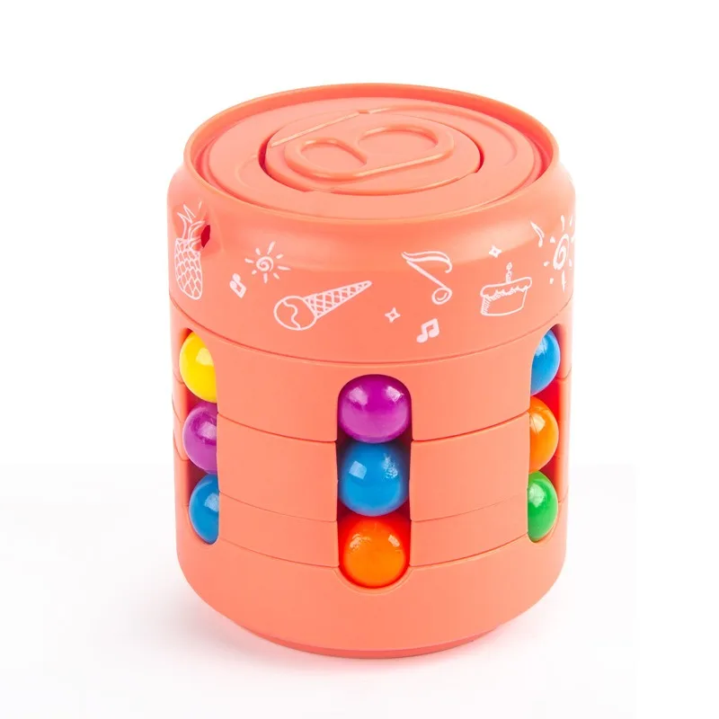 

Introducing the Ultimate Magic Bean Rotating Gyro Cans Cube Hand Spinner for Children's Cola Lovers Experience the Perfect Blen