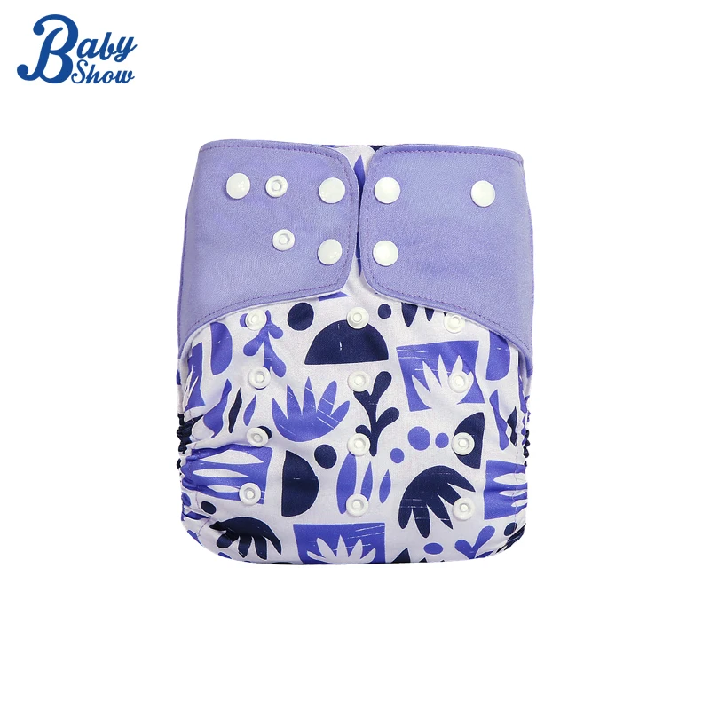 

Baby show Print Cloth Diapers Adjustable Reusable Baby Nappy No Fluorescence Fit 3-15 Kg 0-2 Year Eco-friendly Diaper Pants
