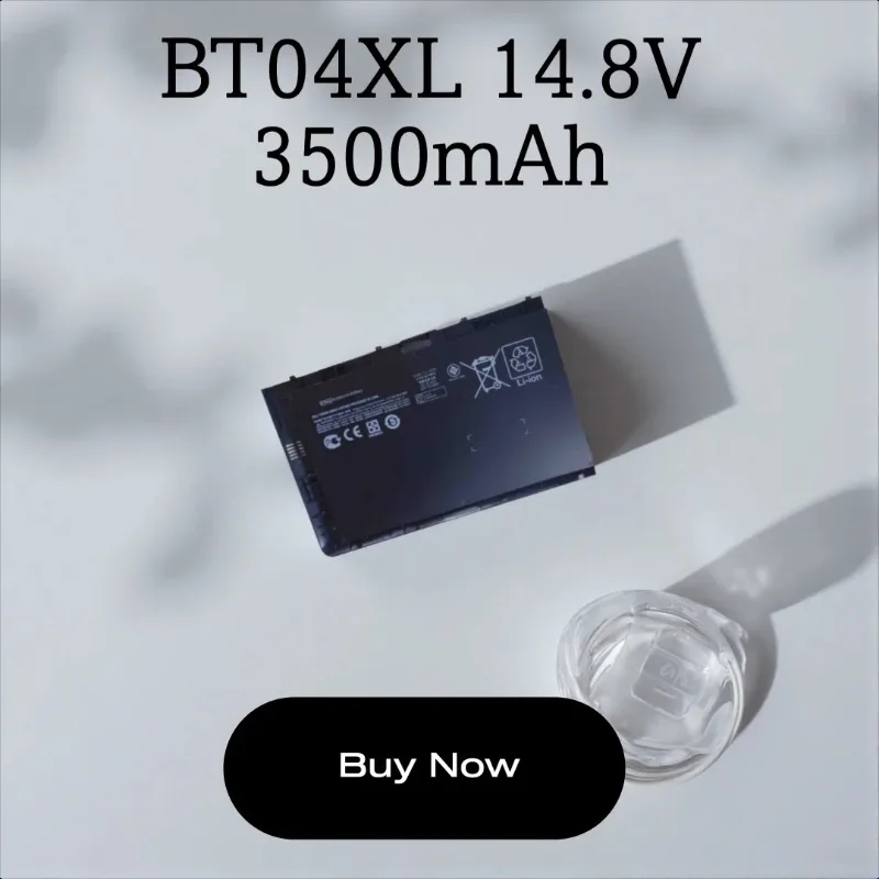 Фото Новая сменная батарея для ноутбука BT04XL 14.8V 3500mAh для HP EliteBook Folio 9470 9470M BA06 BT04 HSTNN-IB3Z 687945-001 687517-241 №1