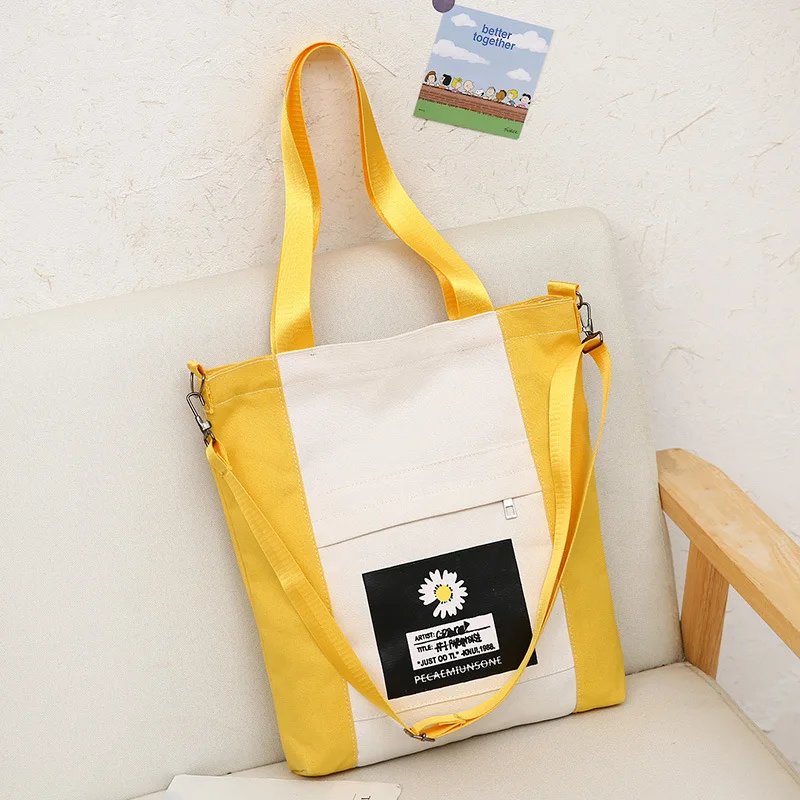 Многофункциональные холщовые женские сумки для девочек корейские и японские на