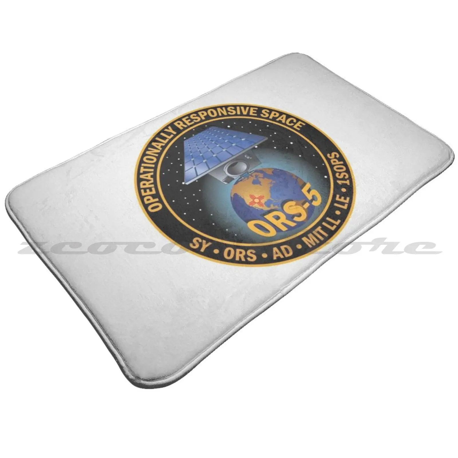 Программируемый коврик-накладка для интерьера или двери нескользящий мягкий