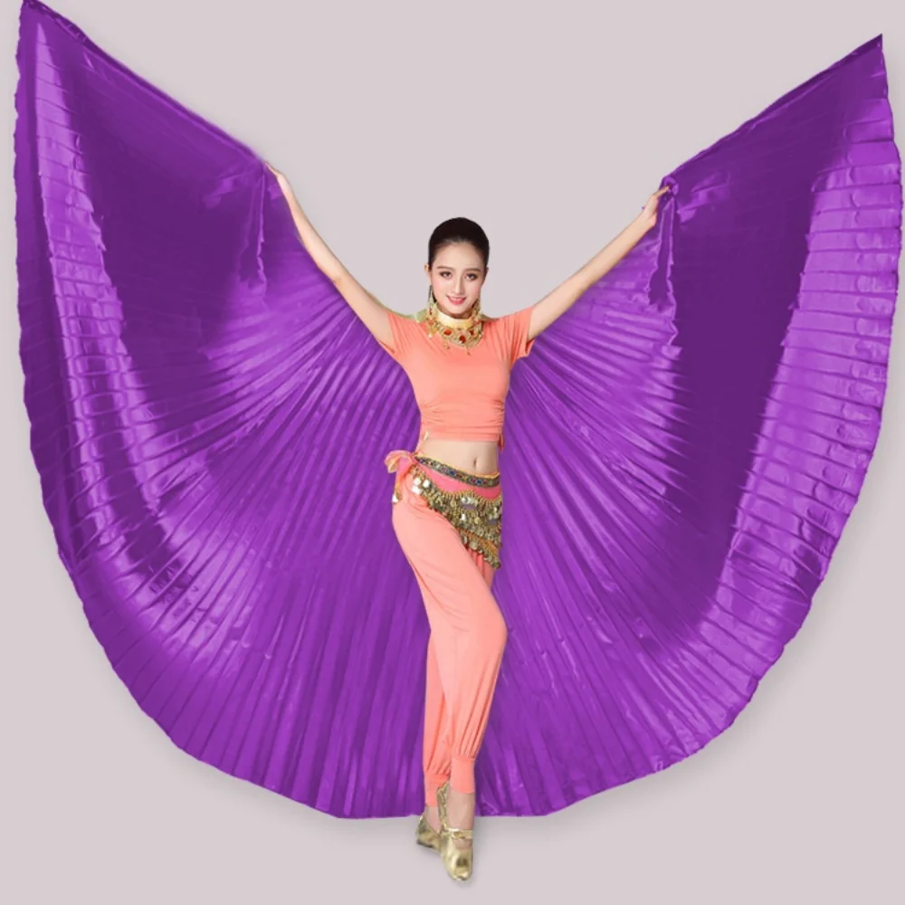 

Belly Dance Wings Isis Wings Belly Dance Accessories Bollywood Oriental Egyptian Sticks Costume Adult Kids Children Women Gold