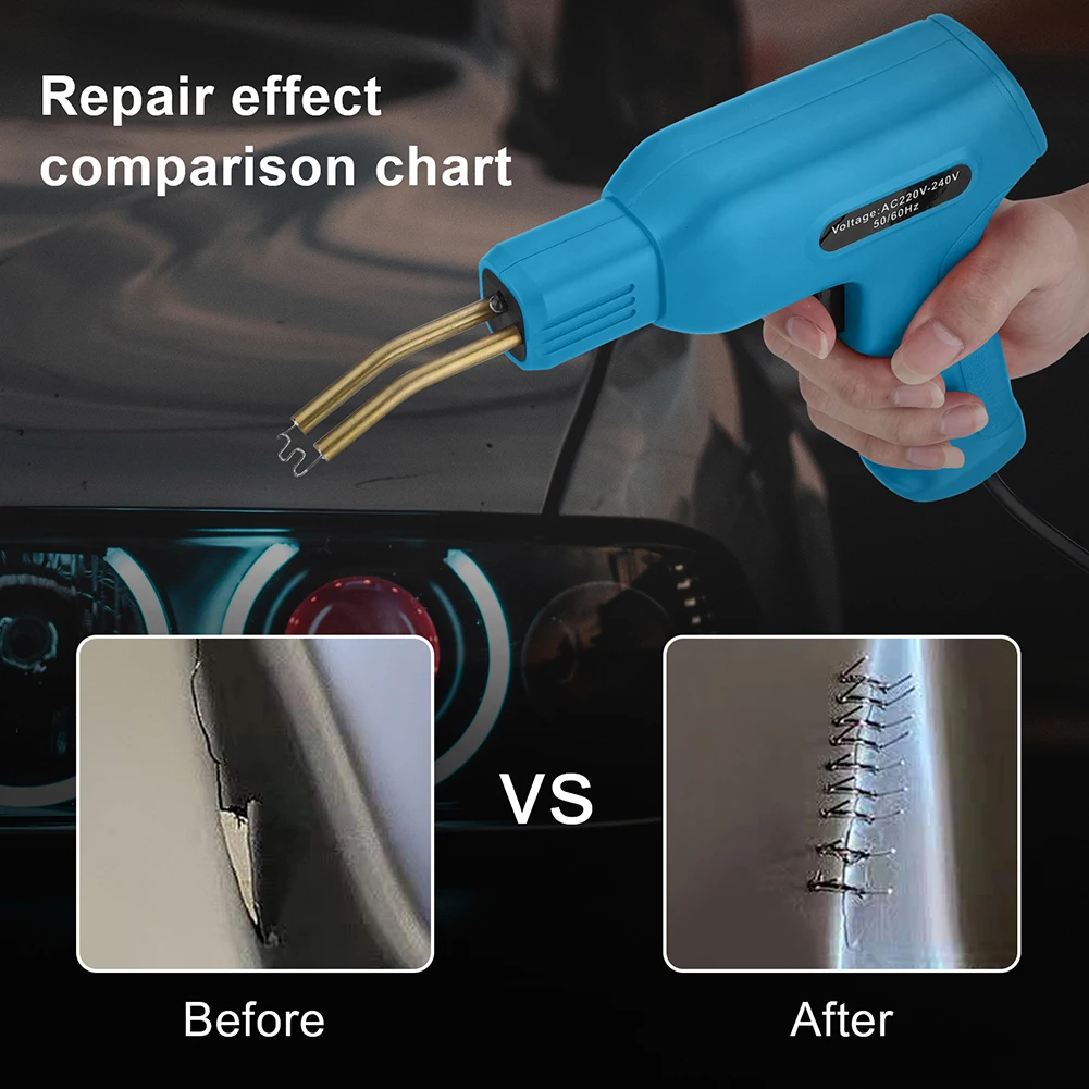 

Plastic Welding Machine Overheating Protection Plastic Welder Heat Gun Ergonmic Design Easy Operate Car Bumpers Repairing Tools