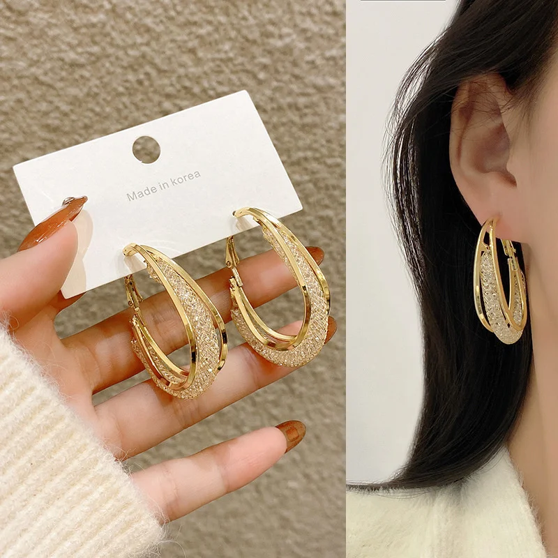 

Женские серьги-кольца с искусственным жемчугом, золотого и серебряного цвета