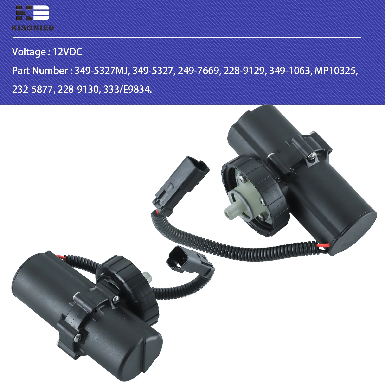 228-9129 Электрический топливный насос 12 В 249-7669 349-1063 349-5327 для экскаватора трактора