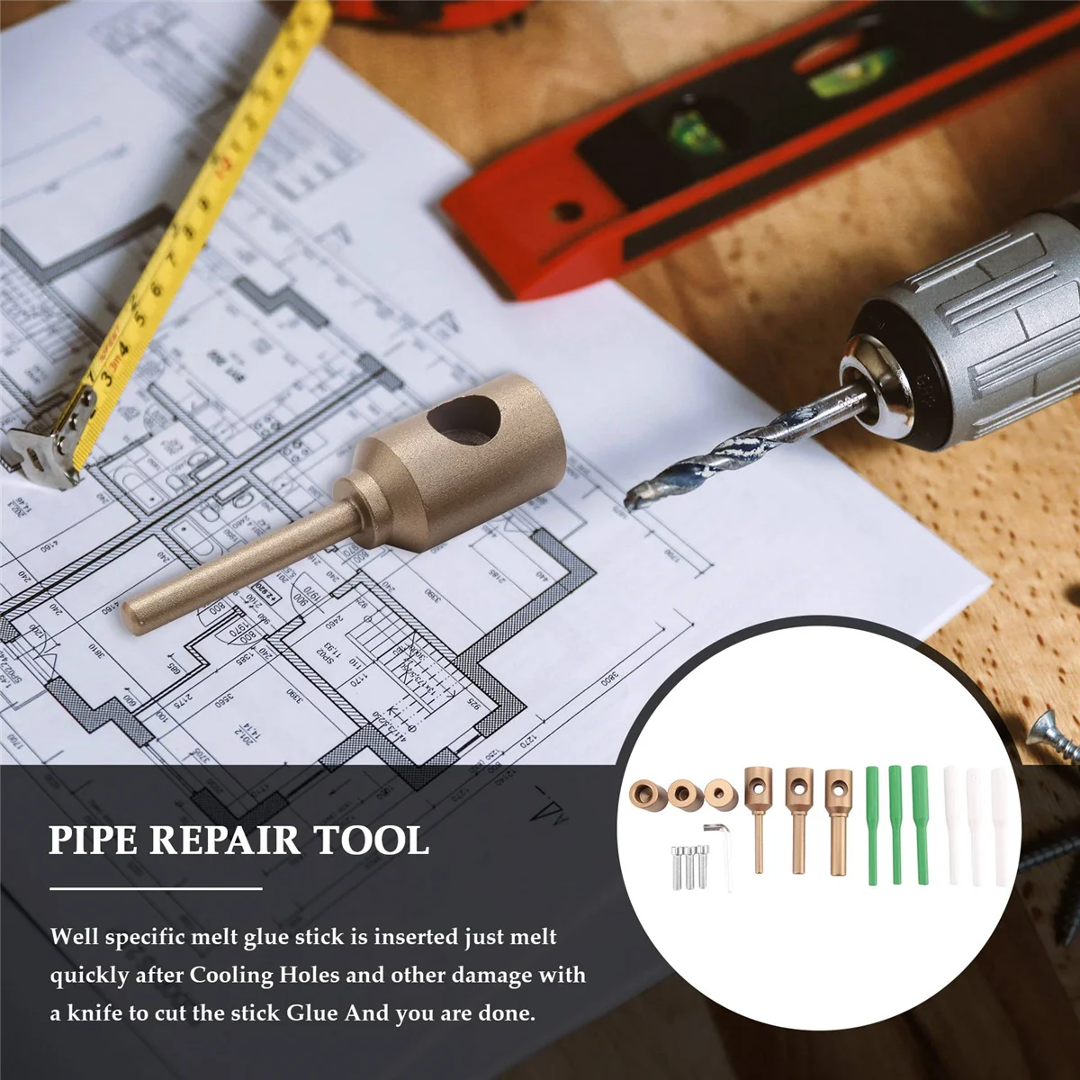 7/11/14 мм инструменты для ремонта сантехники пластиковые головки PPR аксессуары