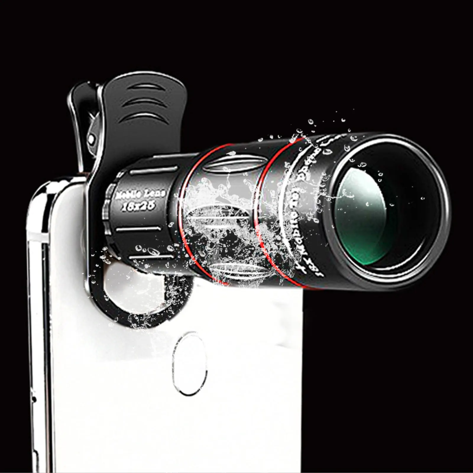 

Travel Hunting Monocular Telescope Blue Anti-Reflection Film Low Light Vision Handy Telescope Outdoor Tools