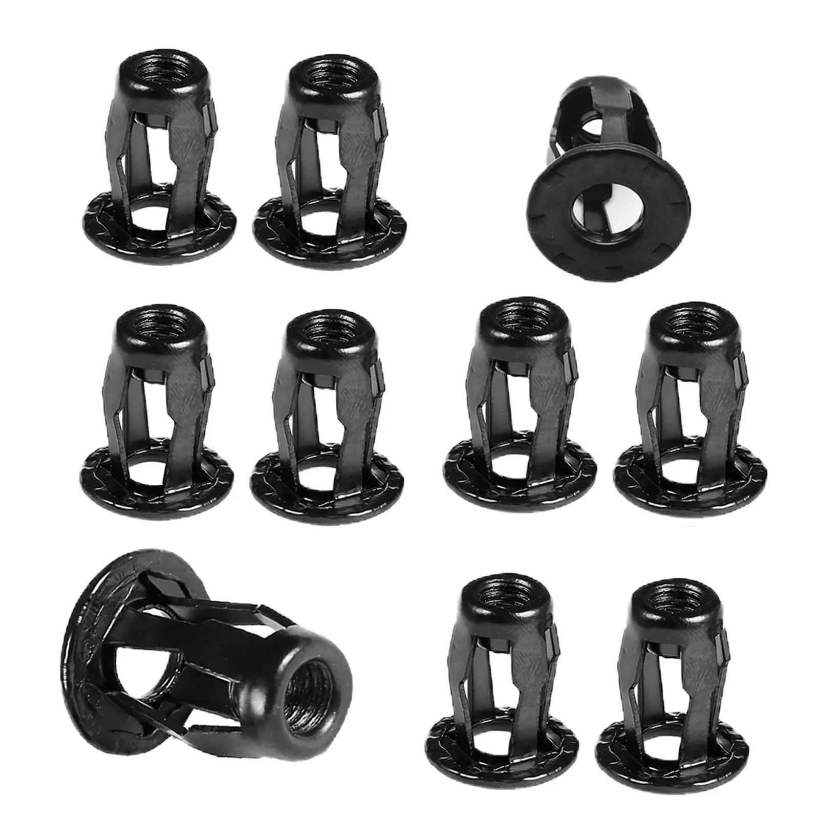 

10Pcs Car Screw Base Clamp Trunk Nuts, Durable Install Replacement