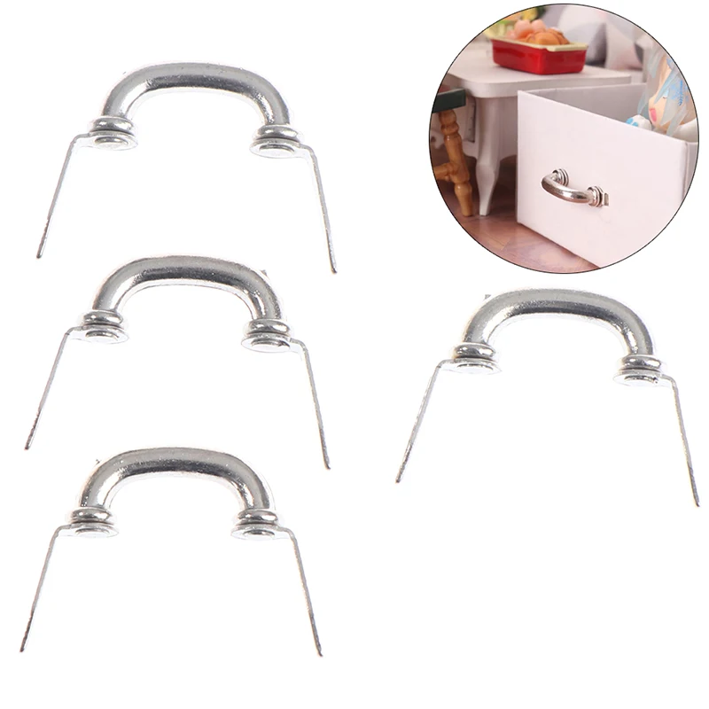 Милый Винтажный Забавный 1/12 миниатюрный дверной замок для кукольного домика