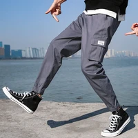 faliza hip hop joggers mens cargo pants military style joggers sweatpants overalls men baggy casual streetwear trousers pan72