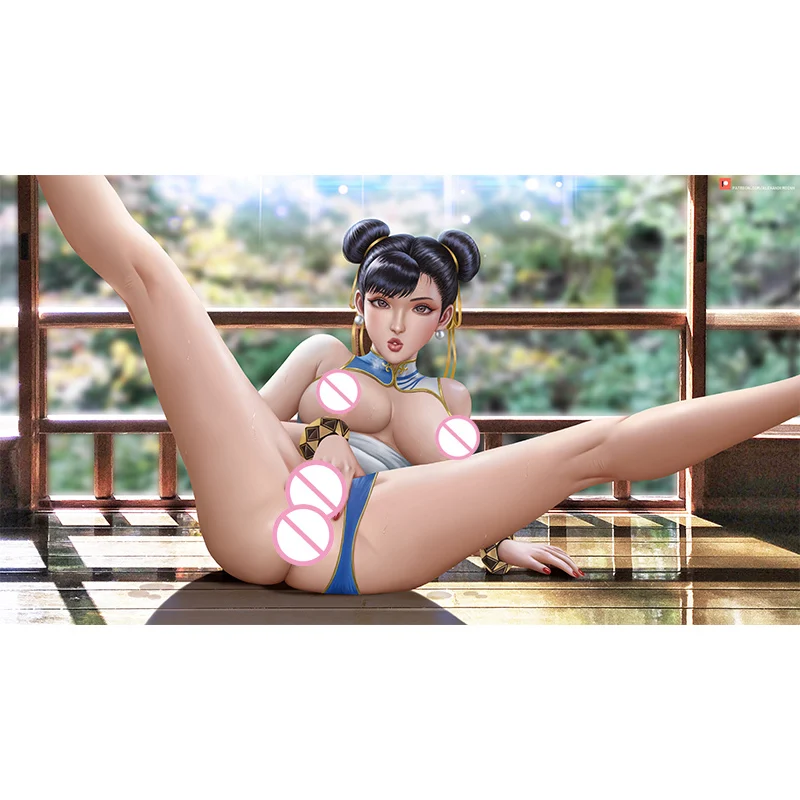 

Картина на заказ с изображением игровой уличной арты Chu Li голая сексуальная девушка, художественный постер, Настенная Картина на холсте для гостиной, домашний декор, картина