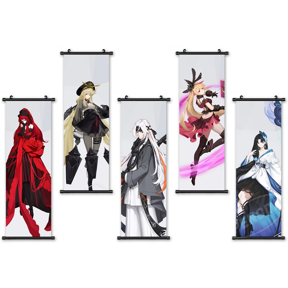 

Wall Art Canvas Characters Pictures Modern Painting Printed Forever Seven Days Poster Plastic Hanging Scrolls Home Decoration