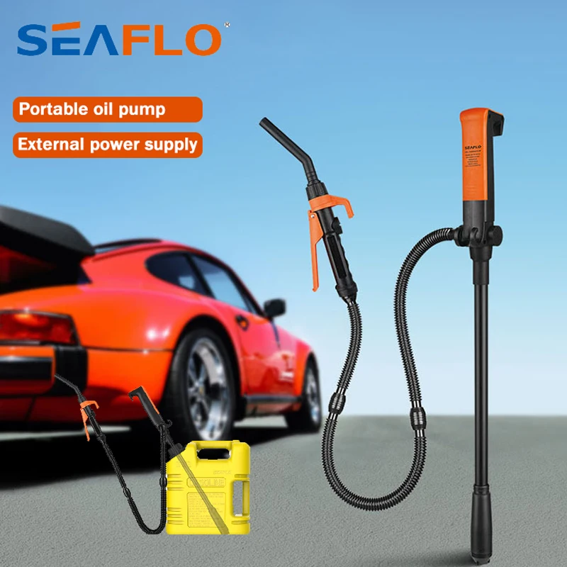 

SEAFLO Portable Oil Well Pump 13.5LPM Explosion-Proof Motor Multi-Purpose Vertical Lithium Battery Powered Fuel Transfer Pump Wi
