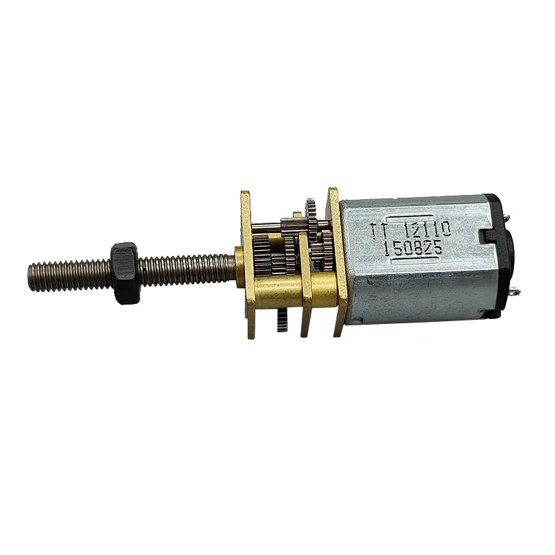 

Mini N20 Full Metal Gear Motor DC 3V 5V 6V 54RPM-108RPM Slow Speed Reduction Motor 19mm Long M3 Threaded Shaft Nut DIY Robot Toy