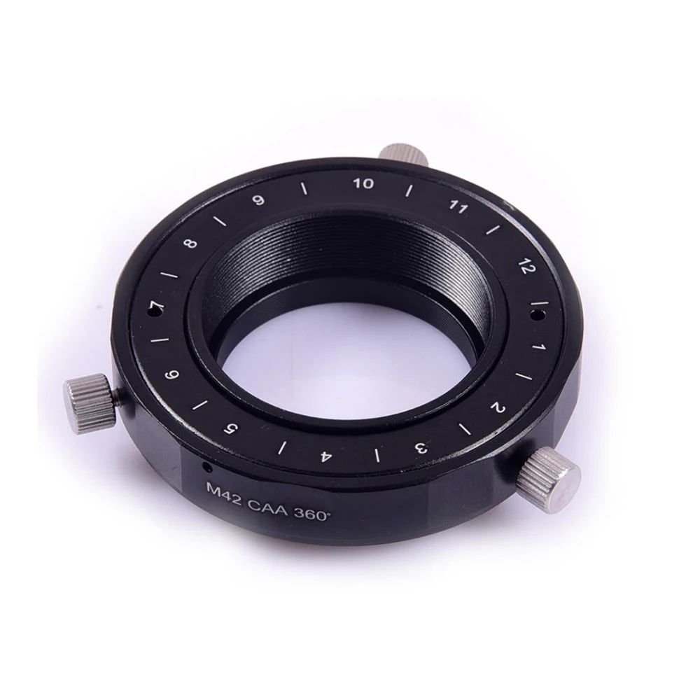 

New (M42/M48/M54) CAA 360 °S8268 Rotary Camera Angle Regulator Accessories