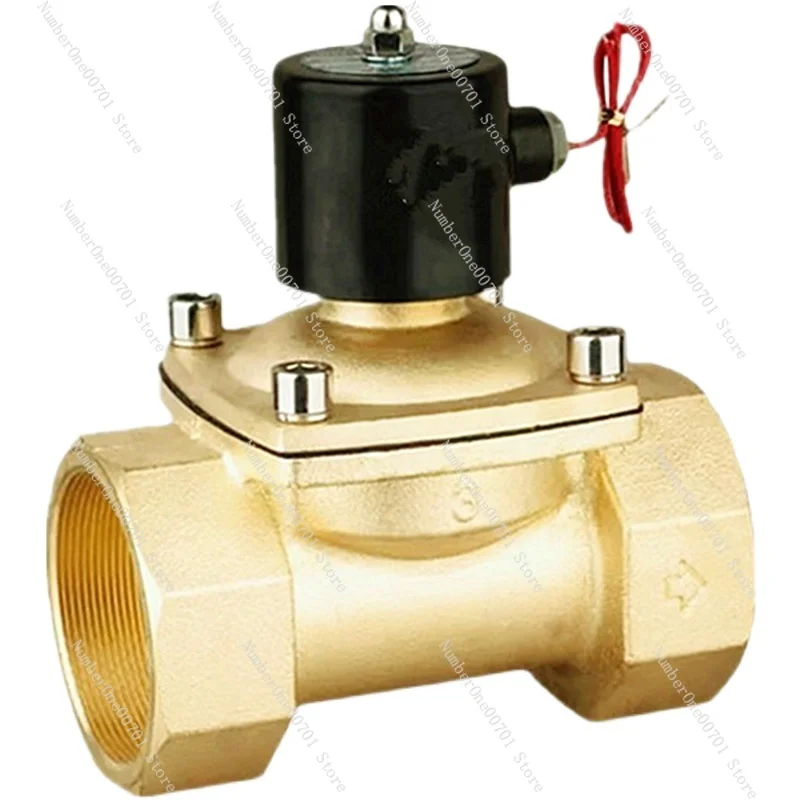 Нормально закрытый электромагнитный клапан водяной медный переключатель