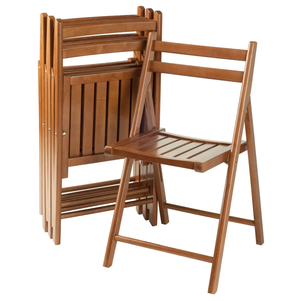 

Wood Robin 4-PC Folding Chair Set, Teak, Multiple Finishes