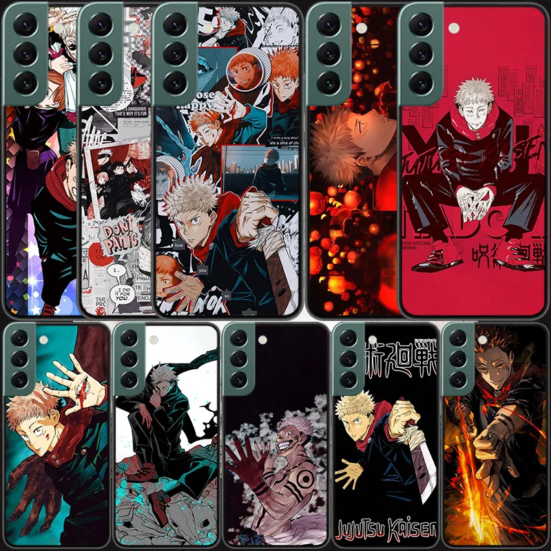 

Jujutsu Kaisen Anime Phone For Samsung Galaxy Note 20 Ultra 10 Lite 9 8 M11 M12 M21 M30S M31S M32 M51 M52 Case J8 J6 J4 Plus M60