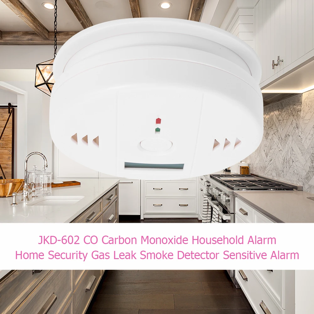 

Светодиодный индикатор утечки газа, самоосмотр дефектов, детектор угольной сигнализации, питание от аккумулятора, детектор угарного дыма д...