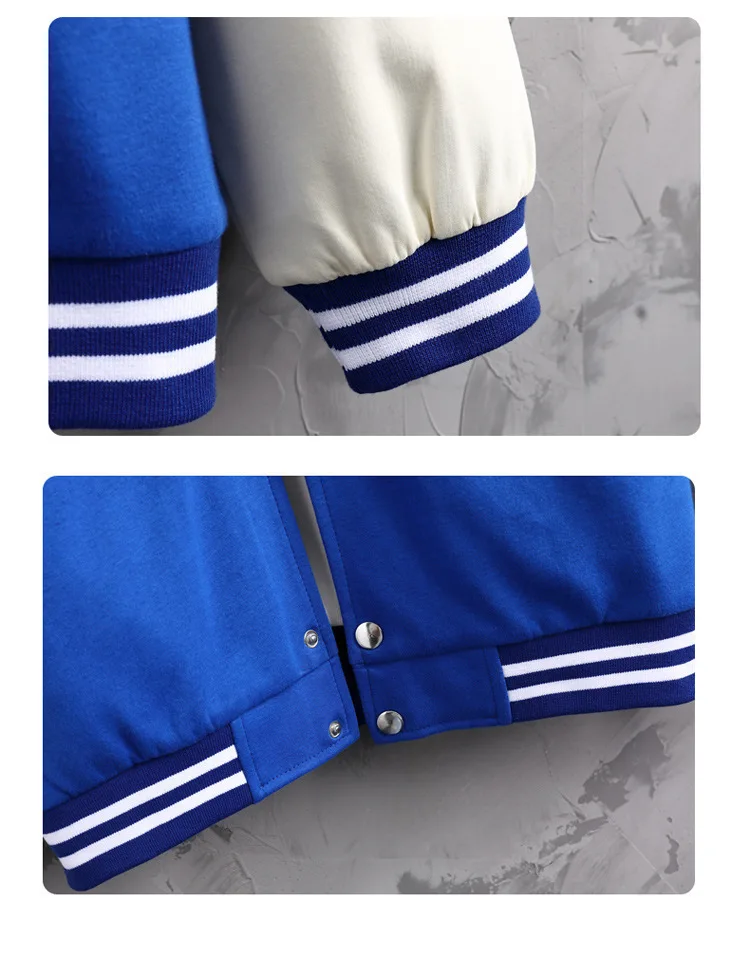 Мужская осенне-зимняя бейсбольная куртка модная свободная парная Униформа с