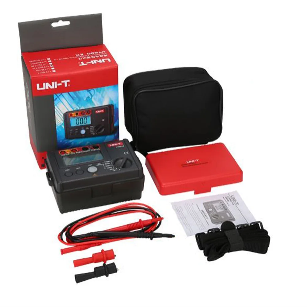 UNI-T UT501A тестер сопротивления изоляции 1000 В мегаомметр 5 ГОм омметр