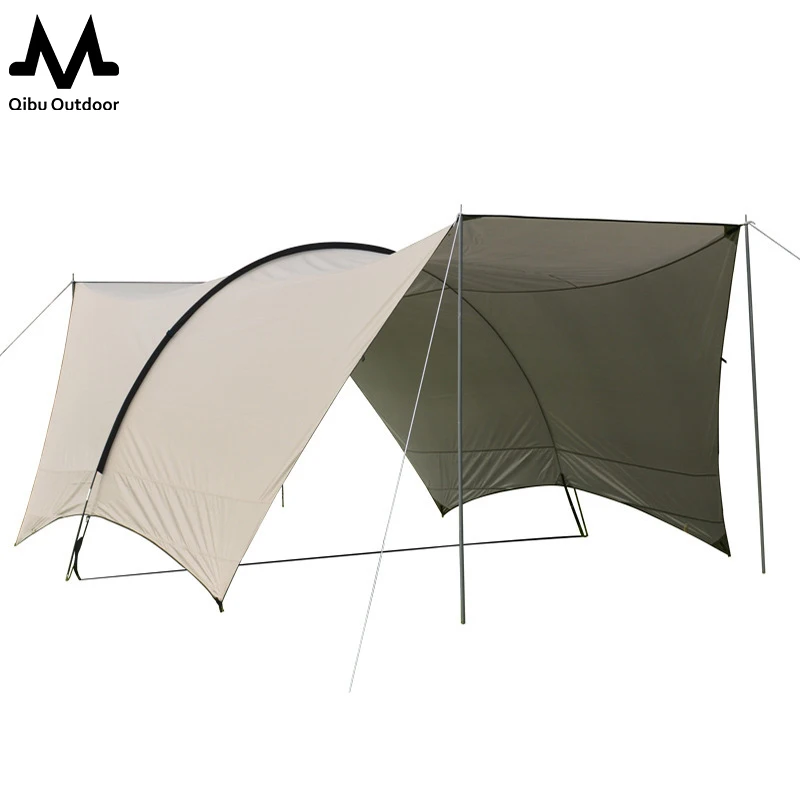 

Qibu Pop Up Canopy Tent Sunshade Easy Set Beach Shelter For Sand Shade Tarp Camping Tents
