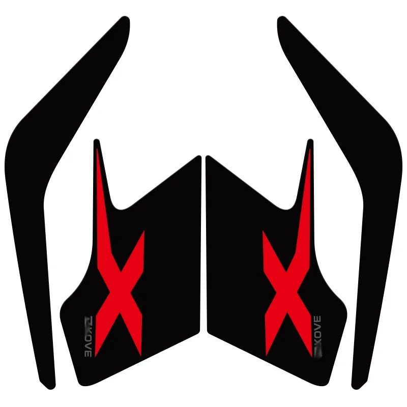 Для Colove 500X 525X KY500X KY525X мотоциклетная накладка на бак протектор кожаная наклейка с