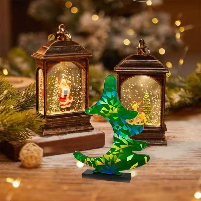 Голографическое Рождественское украшение сделай сам силиконовые формы