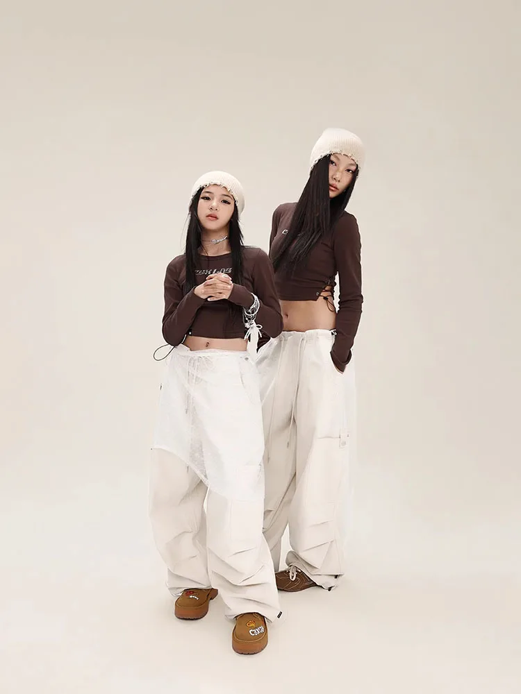 CBXLAB Женский разноцветный американский весенне-осенний приталенный топ на