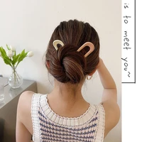 vintage hair sticks for women girl hairclip bun maker hairpins diy hair braider tool u shape hairpins barrettes hair accessories