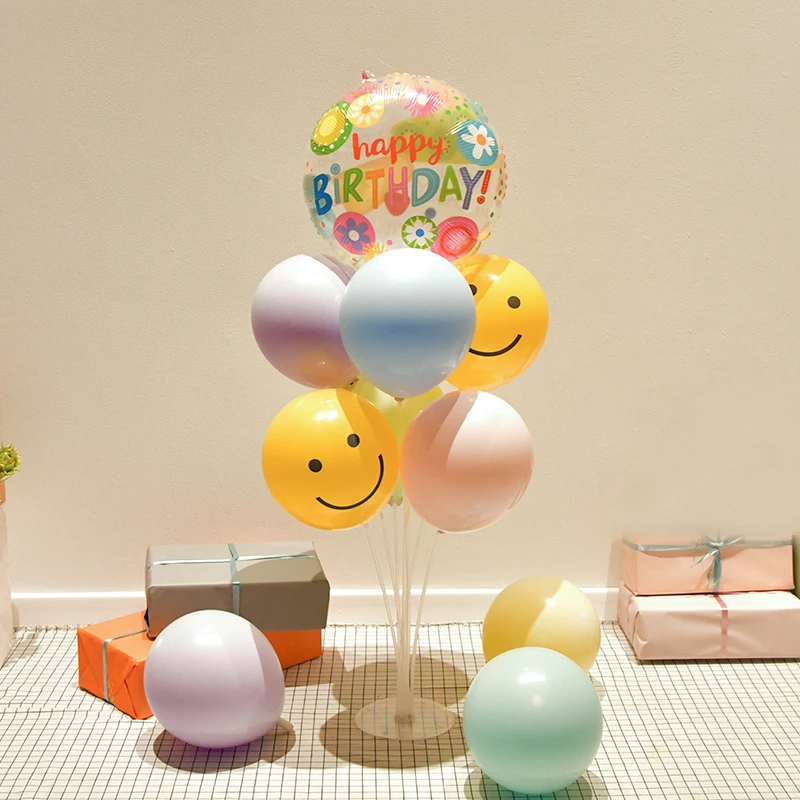 

1 Set Scenes Balloon Wedding Birthday Party Decors Kids Confetti Latex Balloons Baby Shower Decor Macaron Mixed Color Balloons