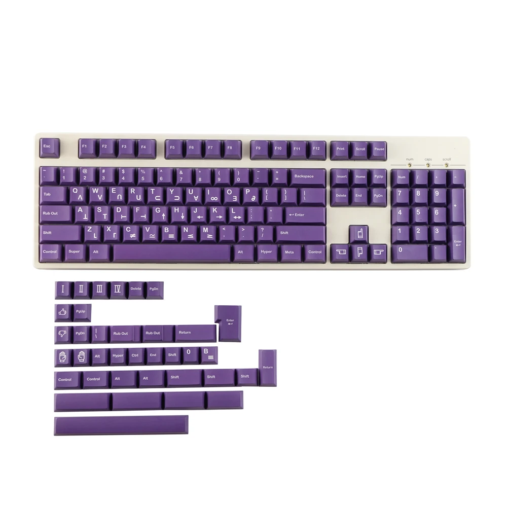 Клавиши GMK Королевский кадет PBT 143 колпачки для клавиш вишневый профиль ISO