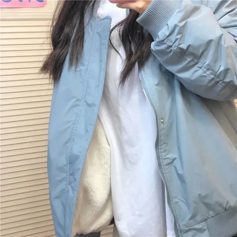 Женские бейсбольные пальто-авиаторы новые зимние женские куртки-бомберы